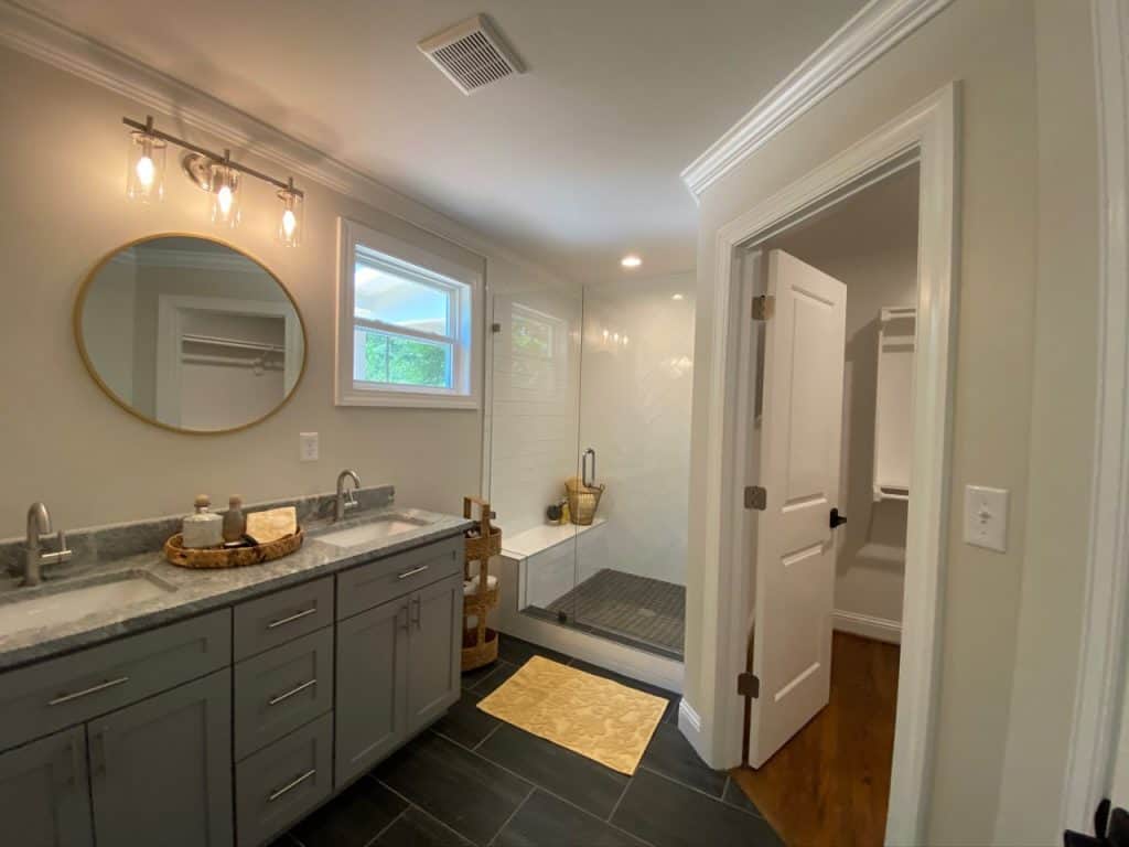 master bathroom remodel