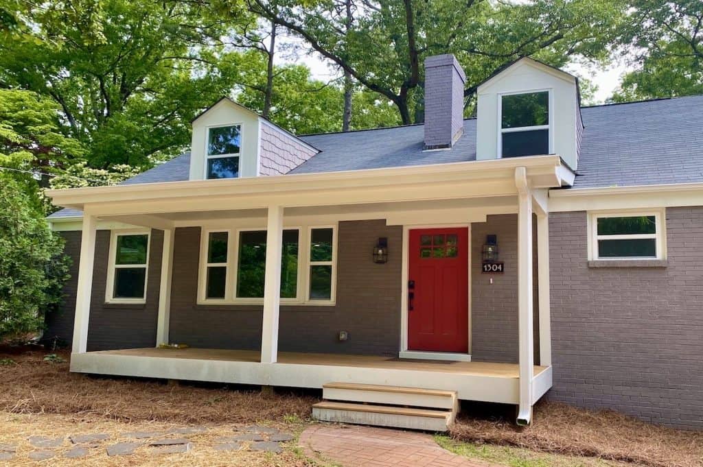 front view of house